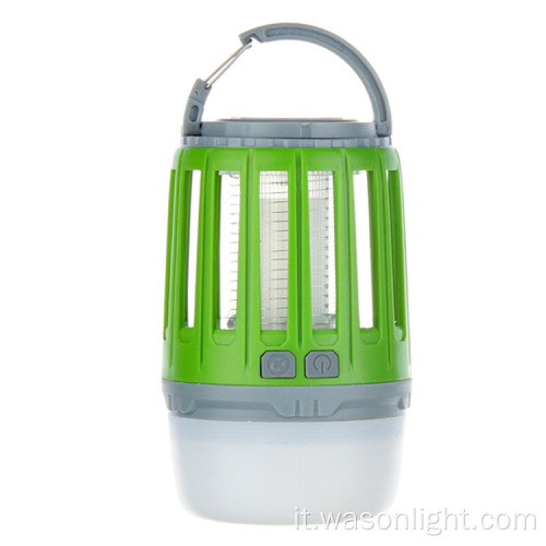 Uso quotidiano casa e pannocchia all&#39;aperto+4*UV Waterproof Bug Zapper USB Lampada per zanzare ricaricabile